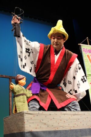 28わたちゃんのドッコイショ劇場（一心寺境内）